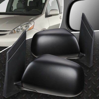 ДЛЯ 04-10 TOYOTA SIENNA ПАРА OE STYLE РЕГУЛИРОВКА МОЩНОСТИ + ОБОГРЕВ БОКОВОГО ЗЕРКАЛА НА ДВЕРИ