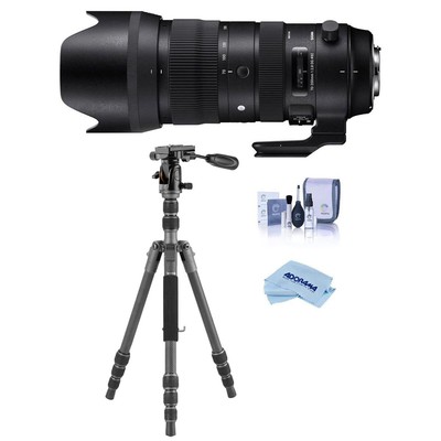 Спортивный объектив Sigma 70-200mm f/2.8 DG OS HSM со штативом 3Pod Carbon Acc Kit