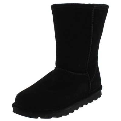 Bearpaw / женские короткие черные ботинки из овечьей шерсти Elle Shoes 6 Medium (B,M) BHFO 3067