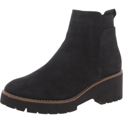 Повседневные ботильоны Blondo Womens DANIKA из кожи с круглым носком BHFO 3223