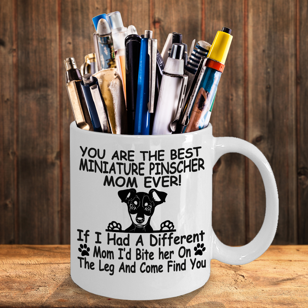 MINIATURE PINSCHER dog,Zwergpinscher,Min Pin dog,King of the Toys,Cup,Mugs,2