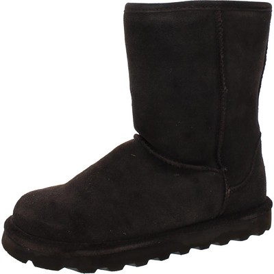 Женские короткие коричневые дубленки Bearpaw Elle, обувь 8,5, средний (B,M) BHFO 0878