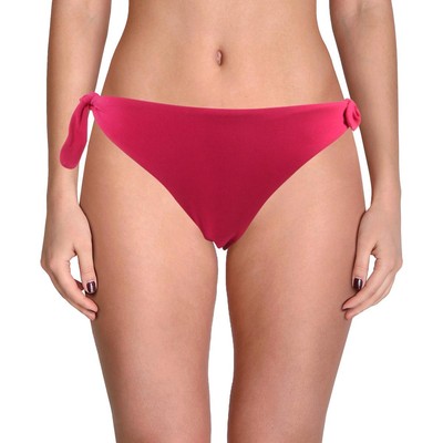 

Minkpink Женский розовый купальник Md-Rise Bikini с плавным низом и завязками по бокам  BHFO 0660, Fucshia