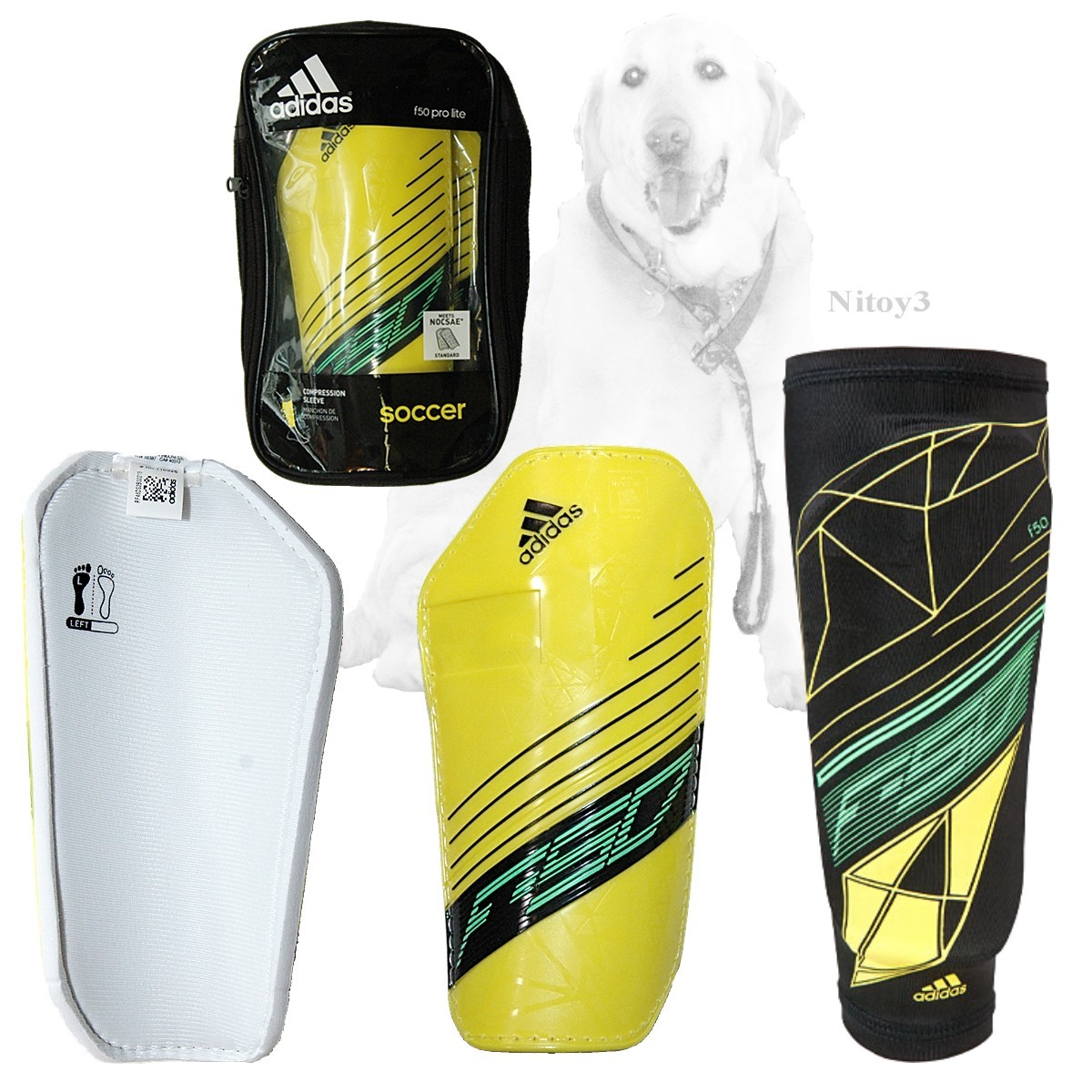 f50 shin guards