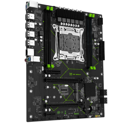 LGA 2011-3 X99 Motherboard DDR4 PCI-E 3.0 M.2 USB 2.0 SATA 2.0 for Xeon E5 V3 V4