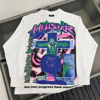 Hellstar Studios Star The Future Long Sleeve Tee Unisex Long sleeve T-shirt