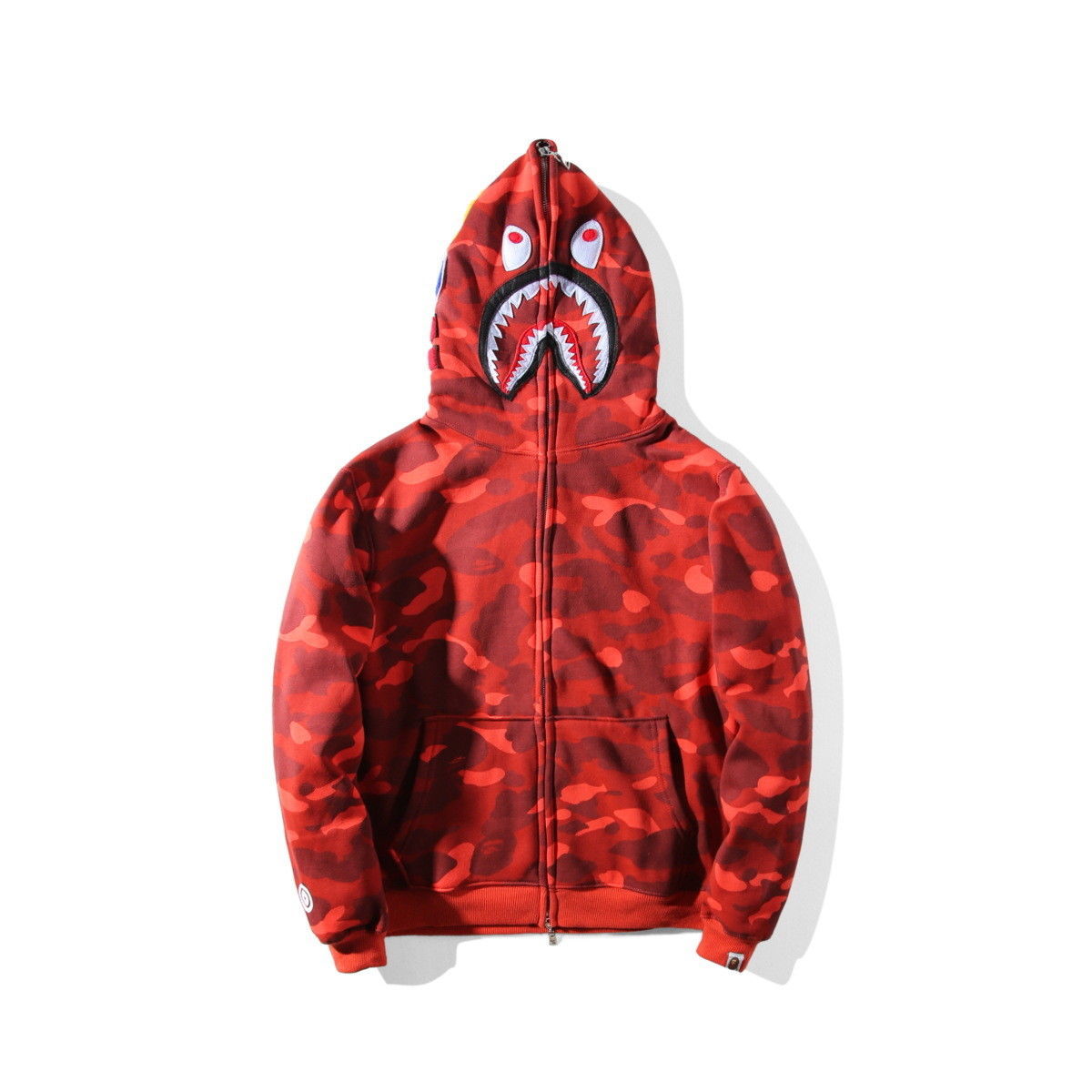 Худи Bape Shark Red