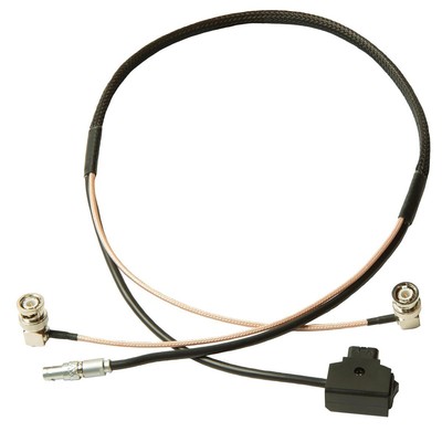 Zacuto 30-дюймовый 2-контактный кабель питания/видео LEMO с выключателем питания, электронный видоискатель Gratical #ZEPVCPS