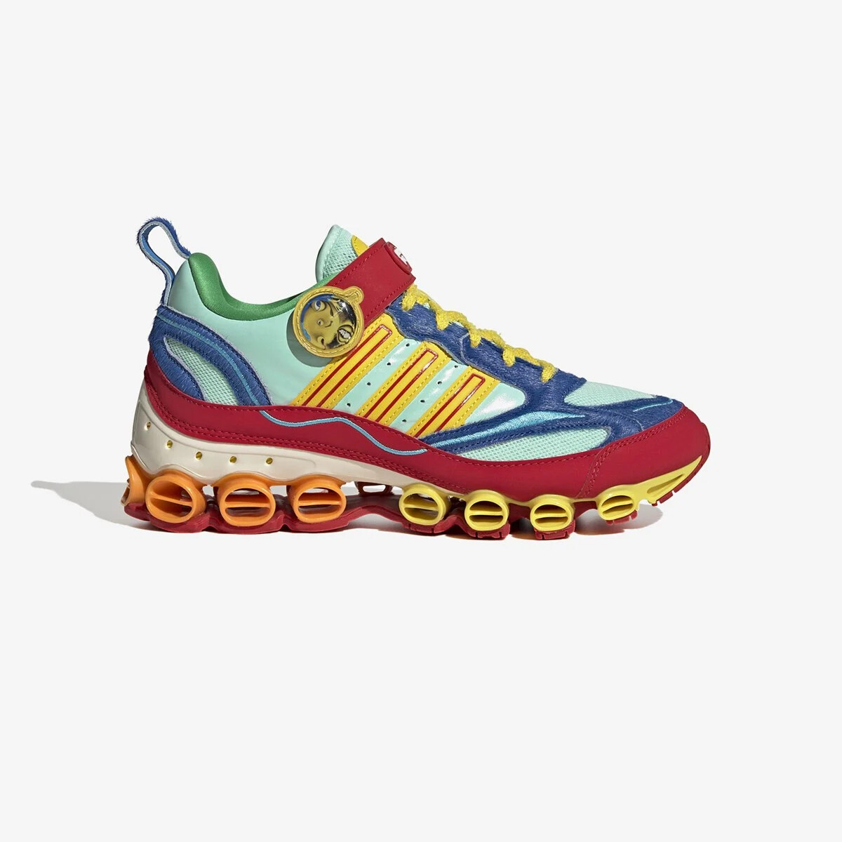 

adidas Strap Microbounce x Kerwin Frost Gx6447 MULTCO/ YELLOW/ SCARLET обувь, Multicolor, adidas Microbounce