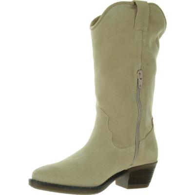 Steve Madden/ женские ковбойские ботинки Hannah из искусственной замши в стиле вестерн, BHFO 7422