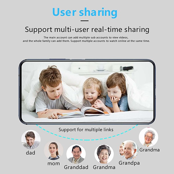 Mini Spy Camera WiFi 1080P Hidden IP HD Night Vision Camcorder Home Security Cam - Image 8