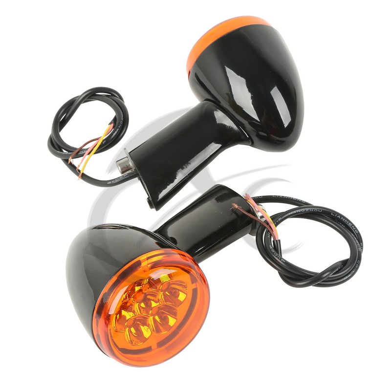 LED Turn Signal Rear Indicator For Harley Davidson XL883 XL1200