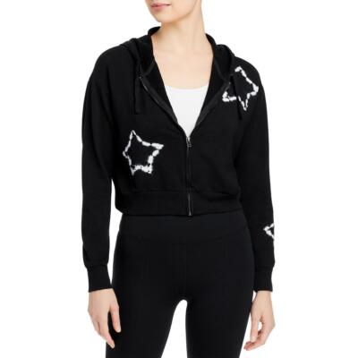 Великолепная женская толстовка Joey B/W Tie Dye Star с капюшоном на молнии XL BHFO 8042