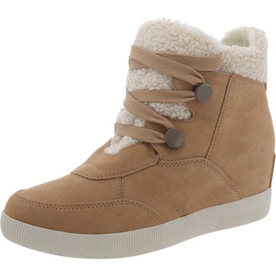 Женские ботинки на танкетке Sorel из натуральной кожи BHFO 5701
