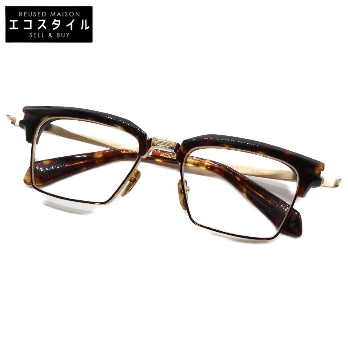 JACQUES MARIE MAGE ALIN JMMIL-3T Brow type glasses Dark JACQUES MARIE MAGE ALIN JMMIL-3T Brow type glasses Dark