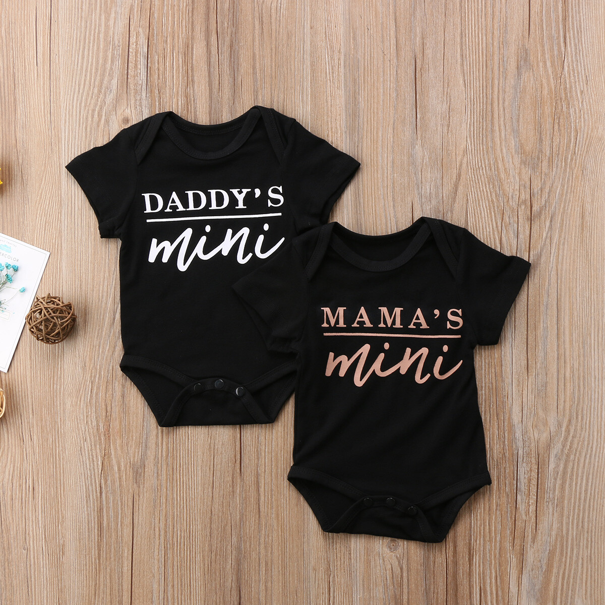 mini mama baby outfit