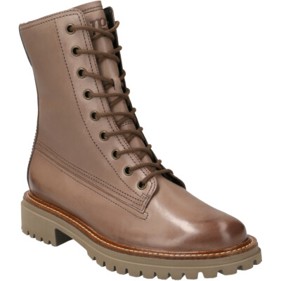 PAUL GREEN PAUL GREEN BOOTS 9768-092, GLATTLEDER, BEIGE, DAMEN