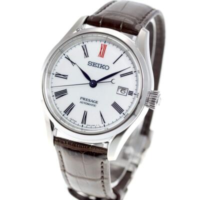 Pre-owned Seiko Presage Prestige Line Sarx061 Mechanical Automatic Men's Watch Brown