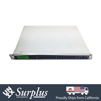 24 Port 100Mbps RJ45 Adtran NetVanta 1224ST Switch 1x PSU w/ Ears | 2x 1GB SFP