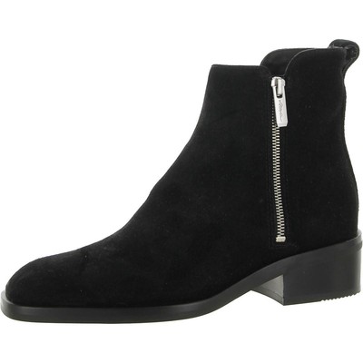 

Женские черные замшевые ботильоны 3.1 Phillip Lim 39 Medium (B,M) BHFO 5536, Black suede, SSF1T599SUS