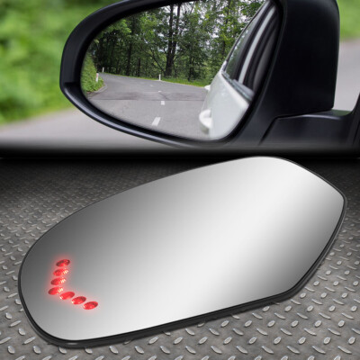 ДЛЯ 2007-2014 ГОДОВ ВЫПУСКА SILVERADO/SIERRA СТЕКЛО ЛЕВОГО БОКОВОГО ЗЕРКАЛА ЗАДНЕГО ВИДА со СВЕТОДИОДНЫМ СИГНАЛОМ + ОБОГРЕВАТЕЛЬ