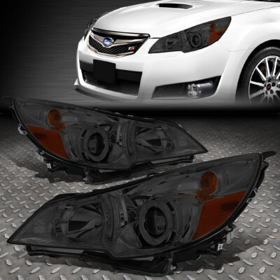 ДЛЯ 10-14 SUBARU OUTBACK LEGACY ДЫМЧАТАЯ/ЯНТАРНАЯ УГЛОВАЯ ФАРА-ПРОЕКТОР НАЛОБНЫЙ ФОНАРЬ