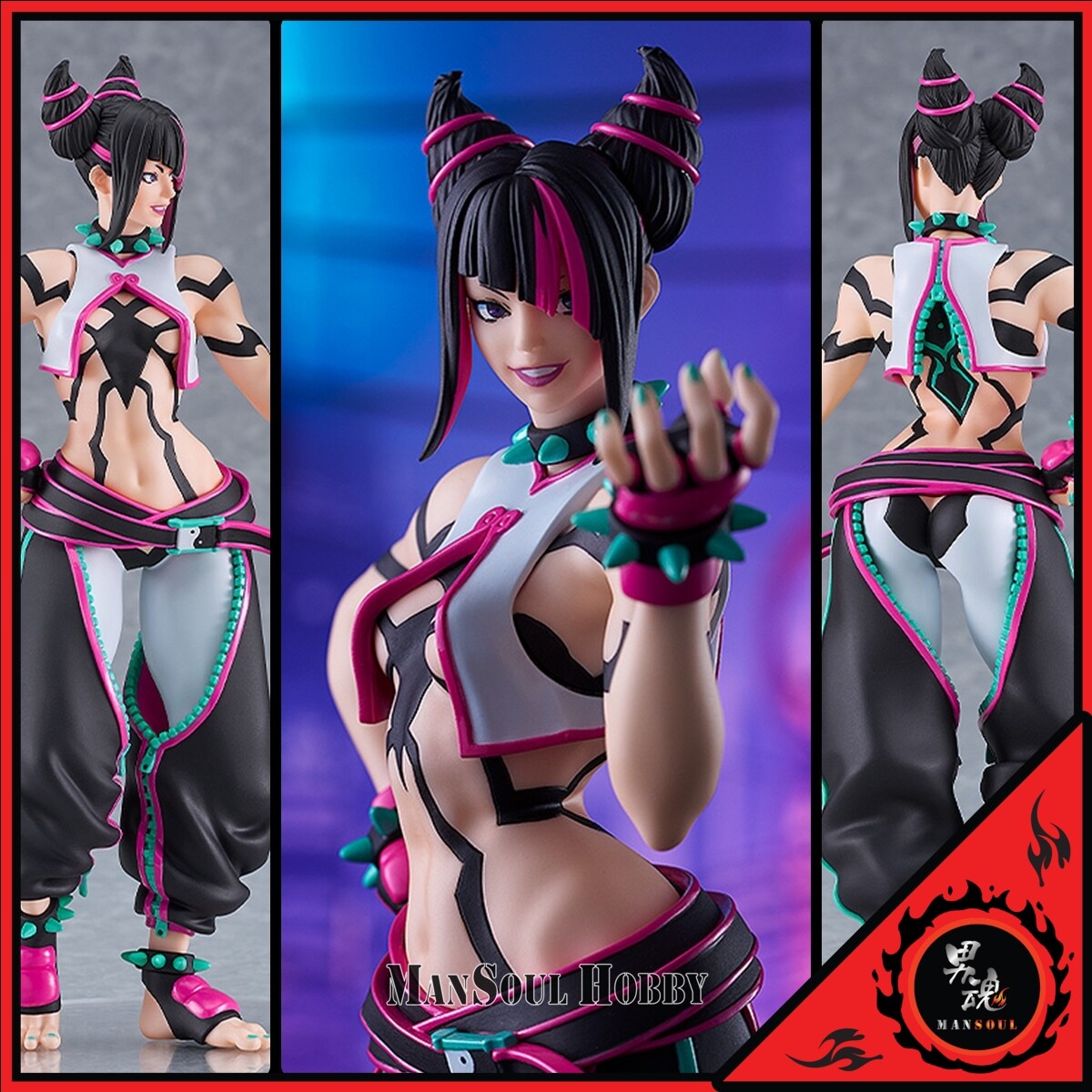 NEW AUTHENTIC POP UP PARADE Street Fighter 6 Juri Figure
