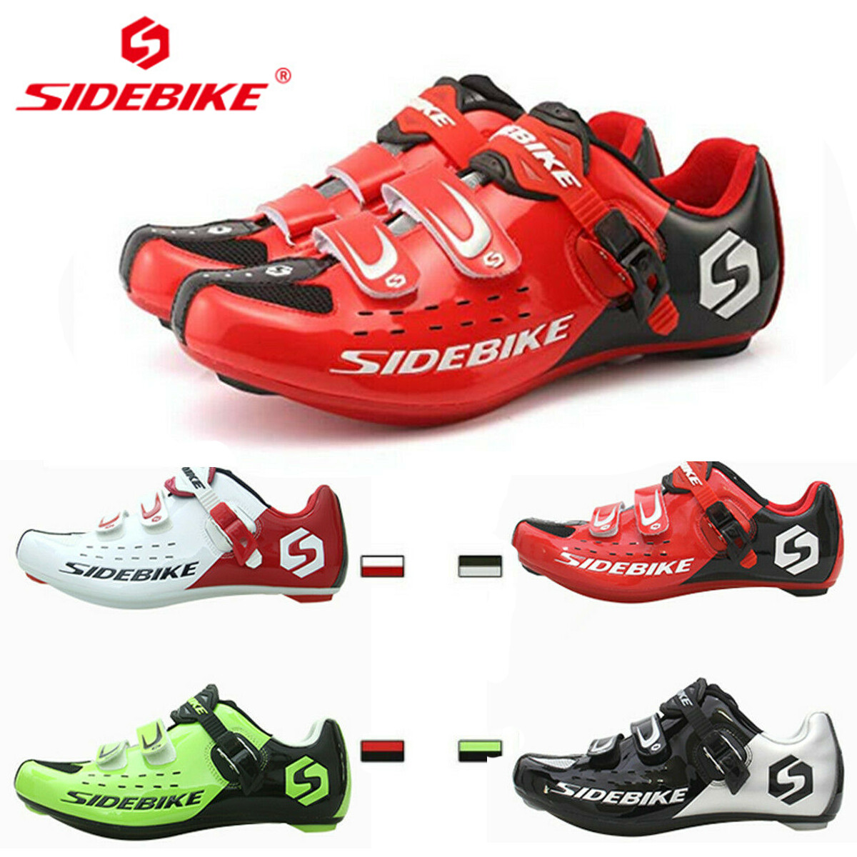 sidebike shoes and pedals
