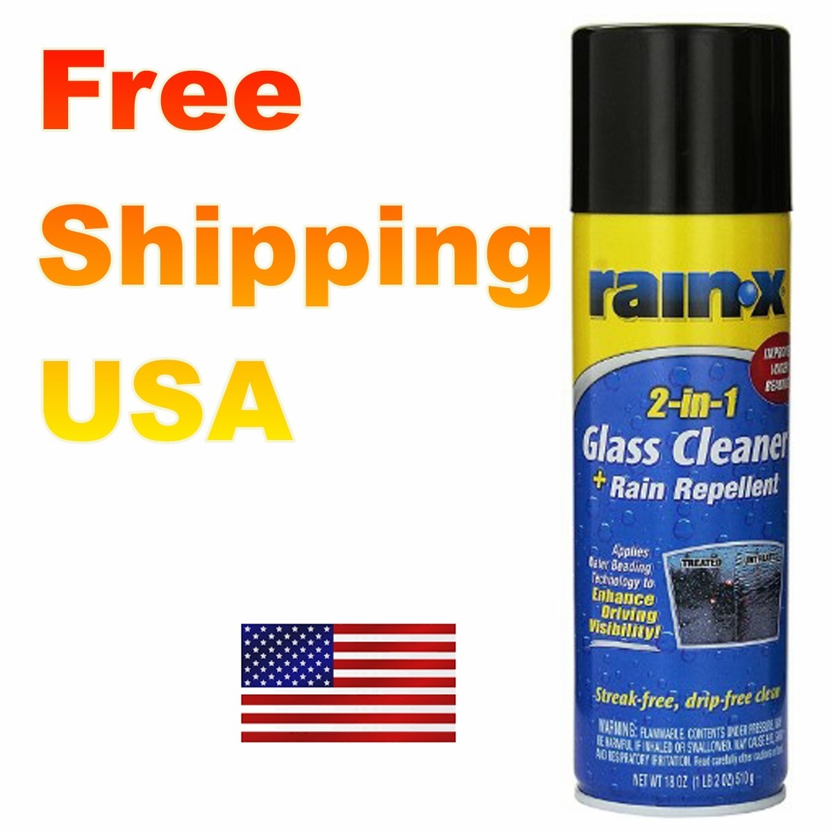 Rain X 2 In 1 Glass Cleaner