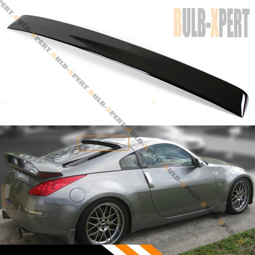 FOR 2003-08 NISSAN 350Z Z33 FAIRLADY Z JDM GLOSSY BLACK REAR FOR 2003-08 NISSAN 350Z Z33 FAIRLADY Z JDM GLOSSY BLACK REAR