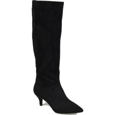 

Journee Collection Женские сапоги до колена Vellia Black 7.5 Medium (B,M) 2594, Черный