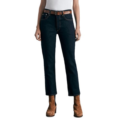 Джинсы-сигареты Rag & Bone женские Nina Blue Denim с высокой посадкой по щиколотку 34 BHFO 6700