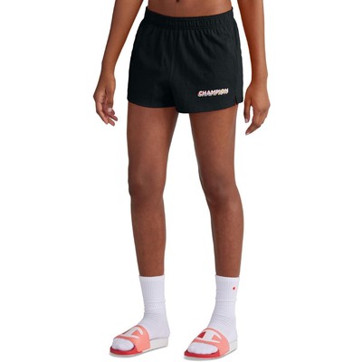

Черные женские шорты для фитнеса и тренировок Champion Get Happy Athletic  BHFO 0218, Черный