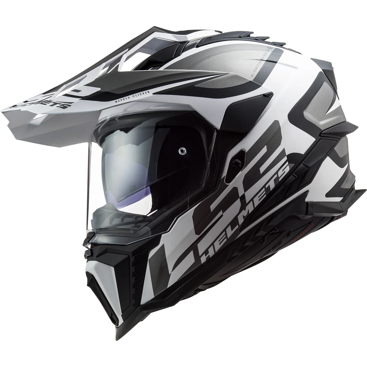Helmet Black/white -xl
