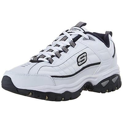 

Skechers Мужские белые кроссовки Energy-After Burn 13 Medium (D) BHFO 9934, White/navy