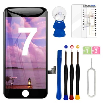 New LCD Display Digitizer Touch Screen Replacement For iPhone 7 8 Plus SE2 Tool