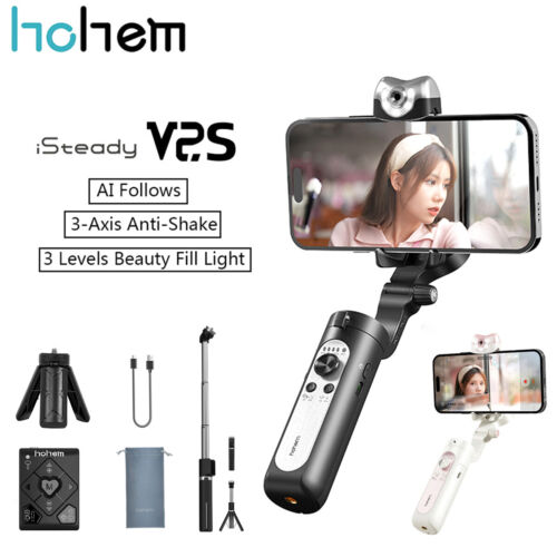 Hohem iSteady V3 V2S AI Smartphone 3-Axis Handheld Gimbal Stabilizer for Phones Hohem iSteady V3 V2S AI Smartphone 3-Axis Handheld Gimbal Stabilizer for Phones