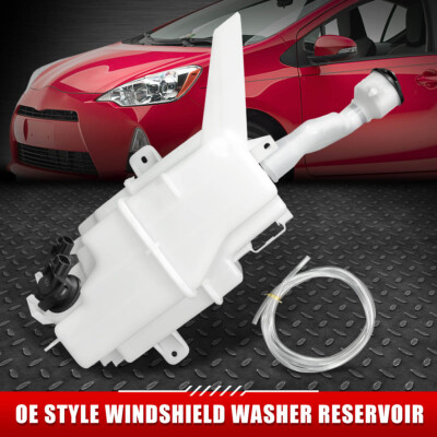 ДЛЯ 12-15 TOYOTA PRIUS V ПОДКЛЮЧАЕМЫЙ БАЧОК ДЛЯ ЖИДКОСТИ ОМЫВАТЕЛЯ ЛОБОВОГО СТЕКЛА + КРЫШКА + НАСОС