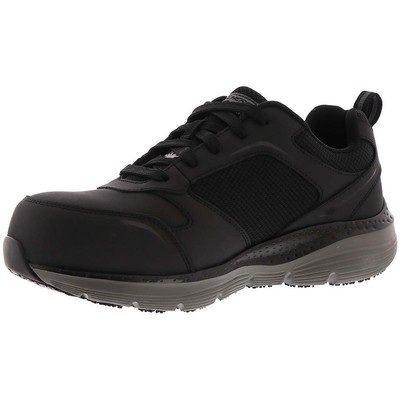 

Мужские рабочие и защитные туфли Skechers Arch Fit SR Angis, черные, ширина 12 (E) 3543, Black/charcoal