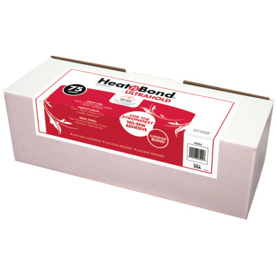 Thermoweb HeatnBond Ultra Hold Iron-On Adhesive-White 17''X75yd FOB: MI, 3504