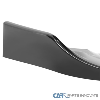 Fits 12-17 Hyundai Veloster Glossy Black Front Bumper Lip Kit Spoiler Splitter