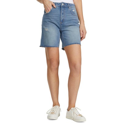 

Numero Womens Tulum Синие джинсовые шорты с высокой посадкой 3 дюйма по внутреннему шву  BHFO 9096, Vintage bluewash, Tulum