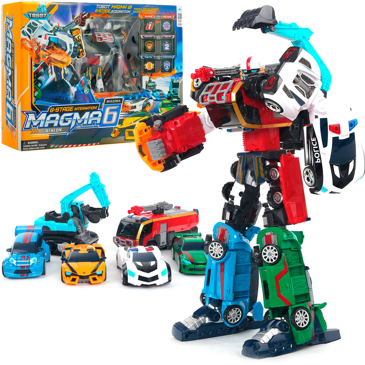 Трансформер young Toys Tobot Athlon Magma 6 301072