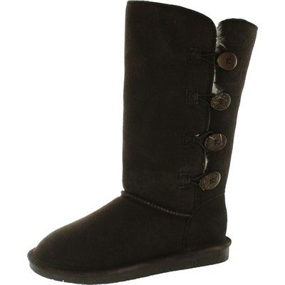 

Женские зимние и зимние ботинки Bearpaw Lori Brown, обувь 7,5, средний (B,M) BHFO 4966, Chocolate