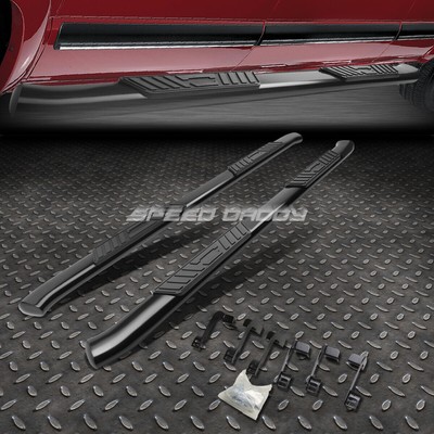 ДЛЯ 09-20 DODGE RAM TRUCK CREW 5 ЧЕРНАЯ ИЗОГНУТАЯ ОВАЛЬНАЯ ПОДНОЖКА NERF BAR