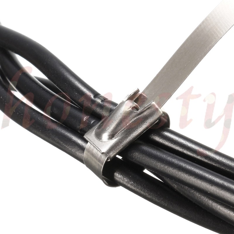 locking cable metal zip ties