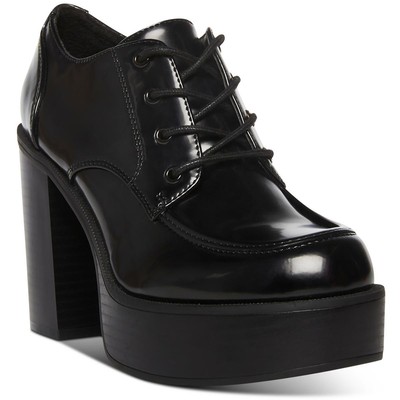 Женские лакированные мокасины Rileyy черного цвета Madden Girl, размер 10, средний (B, M), BHFO 0205