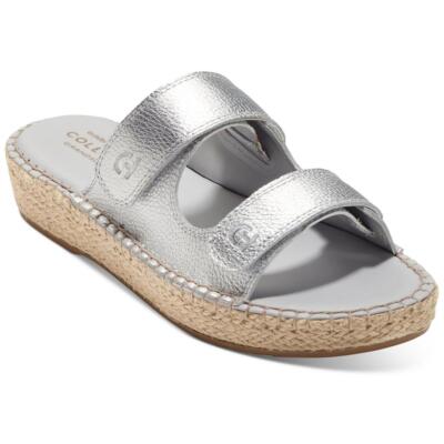 Cole Haan/ женские босоножки-лодочки из искусственной кожи с застежкой-молнией, BHFO 8147