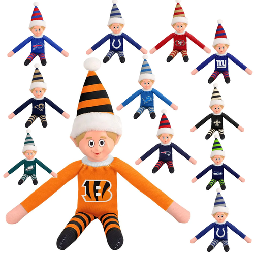 Forever Collectibles Officially Licensed NFL 14-inch Team Elf 492224-J