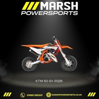 KTM 50 SX 2026 Model - KTM Main Dealer - Reserve NOW